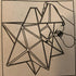 Industrial Moravian Star Ceiling Light with Clear Glass 12 Inches